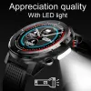 Watches LIGE Smart Watch Men 1.3inch Fullfit Round Retina Display Music Control Flashlight Smartwatch IP68 Waterproof For Android IOS