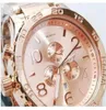 Classic Fashion New Chrono Nixo 5130 Chrono w All Rose Gold Watch A083897 Watch Original Box9470473