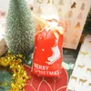 Enveloppe-cadeau 23,5 14,5 cm 10pcs Marier Christmas Santa Claus Elk Design Sac Party Plastic Plastic Packaging Sacs As DIY Bake Use