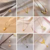 Cute Colorless Accessories New Titanium Steel Jewelry Women's Necklace