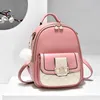 Traveasy 2023 niedliche Multipocket -Tasche Plaid Design Little Kawaii Girls School Mini Rucksack Schulter und Handtaschen 240329