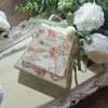 Wrap regalo 12 pezzi Gold Love Natural Wildflower Design Paper Box come confezionamento di compleanno per matrimoni cioccolato al cioccolato