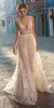 Gali Karten boho wedding dresses a line bohemia deep v neck lace appliqued beads bridal gowns vestido de novia