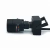 Kameras 550 mm 25 mm 35 mm langer Brennweite Lensen IMX335 2000TVL 700TVL Sony CCD Effiov CCTV Security Mini Car Overtaking Camera OSD -Menü