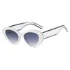Sunglasses DYTYMJ Cat Eye Women Vintage Simple Oval Glasses 2024 Eyewear Retro Female Lentes De Sol Hombre