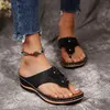 Sandals Imprimé animal pour femmes taille 81/2 STRAPE DE CULIR FLIP SUMBRE SUR LES FLOP