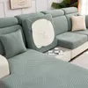 Pokrywa krzesła 1PC Jacquard Scheme Pluszowa kanapa poduszka do poszczególnych poduszek Sofa Grubsze sprężyste