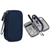 Bolsas de armazenamento Travel Travel Digital Product Bag Organizador de fone de ouvido multi-camada Cabo de carregamento Tesouro USB Dados