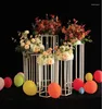 Party Decoration Tieyi zeshoekige cake platform Dessert Welcome Area S inlog Tafel Guide Gids Weddingsprojecten