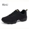 Scarpe da ballo mesh jazz maschile moderne sneaker soft per suola sneaker traspilabile allenamento per il fitness