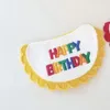 Hondenkleding ins accessoires Happy Party Verjaardag Bib Cat Pet Speeksel Pocket handdoek Bichon Teddy Puppy Pets Supplies