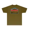 Rhude Summer Tshirt Mens Designer T Shirt Womens Fashion Cotton Complem