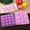 Baking Moulds Dog And Bone Shaped Silicone Mold Non-stick Food Grade Ice Tray For Chocolate Candy Cupcakes Puddings Jellies Puppy