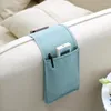 Storage Bags Cotton Linen Bedside Bag Organizer Bed Desk Sofa TV Remote Control Hanging Holder Pockets