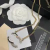 Women Pendant Necklace Designer Crystal Pearl Choker Choker Choins Brand Letter Charm Fashion Classic Necklace Jewelry Accessories Wedding Party Gift