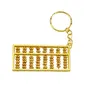 Hooks Feng Shui Miniature Brass Abacus Key Chain