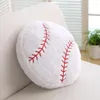 Pillow Plexh Basketball Fluffy Rheft Throw Soff Sofá Sport Basketballs Toys Gift for Kids Boy