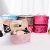 Sacs de rangement Sac de maquillage en velours Flanelle Remplacement portable Repstick Star Tissu Travel Washing