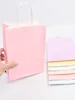 Gift Wrap 12pcs Paper Bags Blue/Pink Candy Pastel Birthday Baby Shower Baptism Christening Present Bag