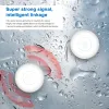 Kontroll Tuya Zigbee Water Leak Detector Water Flood Sensor Alarm Smart Life App Remote Monitoring Arbetar med Alexa Google Home