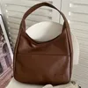 Outdoor Bags Women Vintage Hobo Bag Casual PU Leather Shoulder Large Capacity Retro Tote Handbag Soft Underarm Fall Winter