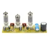 Förstärkare Aiyima Vakuumrör Förstärkare 6N1+6P1 Stereo Sound Amplificador Audio Board 3W Epoxy Glass Fiber Filament AC Power Supply