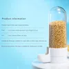 Autres fournitures d'oiseaux 1 / 3pcs Water Drinker Feeder Waterer With Clip Pet Dispenser Botting tas Bols tasses pour la cage perroquette