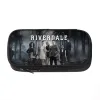 Cases 21cm X 10cm Riverdale Crime Suspect TV Series Pencil Cases Large Capacity Customizable Stationery School Supplies for Student