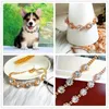 Collier de vêtements pour chiens Colliers Collier Pupilé pour animaux de compagnie Puppy Jeweld Pearl Accessoires