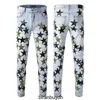 High Quality Am Slim Fit Designer Jeans with Five Pointed Star Patchwork Trendy High Craftsmanship Elastic and Street