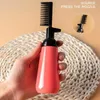 Lagringsflaskor 130/200 ml Multicolor Plastic Hair Dye Refillable Bottle Applicator Comb Dispensering Salong Coloring Frisör Styling Tool