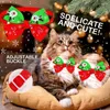 Hundekleidung 60pcs handgefertigte Bowties Weihnachten Haustier Bogen Katze Hunde Festival Krawatten Krawatte Urlaub Schmuckzubehör