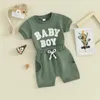 Clothing Sets Summer Clothes For Toddler Boys Baby Boy Shirt Shorts Set Short Sleeve Tee Shirts Top Infant Kids Cute Outfits