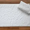Bath Mats Bathroom Ground Mat Cotton Floor Home Non Skid Rug For Towel Non-slip Fluffy