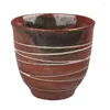 Kopjes schotels antieke koffie melktheetee teintage watermok grof aardewerk drinkware home decor bowl master cup