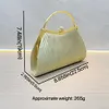 Ladies Evening Bag Minimalist and Fashionable Handbag Party Banquet Bag Pleated Rhinestone Diagonal Cross Bag