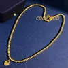 2024 New Jewelry Model Tiffanyujkl Pendant Necklaces Classic Love Heart Beads Necklace Bracelet Jewelry Sets for Womens Birthday Gift Valentines Day gift