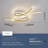 Plafondlampen minimalisme moderne led voor woonkamer slaapkamer studie matte zwart of goud afgewerkte lamp armaturen