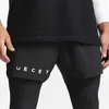 Ecet Summer Men Shorts Sports Fitness 2 i 1 dubbelskiktshorts Utökad gymnastikträning Stretch Betydbar 240323