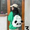 Sacchetti scolastici peluche con zaino per panda regolabile in stile coreano per studenti in stile spalla imbottita cartone animato messicaage all'aperto