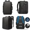 Travel Backpack Men 37L45L Business Aesthetic School Bag Large 173 Laptop Plecaks Waterproof Fashion Mężczyzna 240329