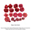 Dekorativa blommor Rose Artificial Mix Fake Flower Head For Christmas Wedding Decoration Home Room Decor Craft Diy Material Tillbehör