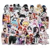 100 pezzi di adesivo per auto sexy anime hentai pinup coniglietto femminile waifu decal adesivi per camion per auto laptop per camion impermeabile212s1344716