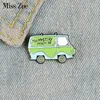 Spettame The Mystery Machine Pins Pins personalizzato Bag della camicia per capsula da cartone animato BASSO DI FUN BASSO