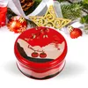 Speicherflaschen Blechplatte Keksbox Jahr Süßigkeiten Tins Cookie Holiday Supplies süße Behälter Behälter mit