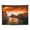 Tapisserier Venedig Italien vid Sunset Tapestry Korean Room Decor Esthetic Home Style