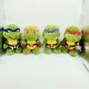 Wholesale of 4 manufacturer's 25cm turtle variant anime games, plush toy dolls, children's gifts