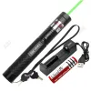 Указатели зеленый тактический лазерпоинтер 10000 м 2 в 1 съемный лазерный лазерный факел. Фокус фокус -подготовленный с фокусировкой сжечь сжигание для охоты