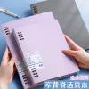 Notebooks Binder Note Looseleaf Notebook One Meter New Pure Series A5 / B5 Removable Plastic Ring Frosted Note book