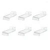 Hooks Acryl Wall Monted Display Riser Stand Rack Clear Plank voor opslagfiguren speelgoedmodellen Decor Drop